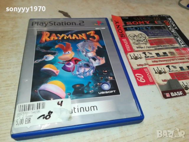 SONY PS2 GAME-RAYMAN 3 2611251029, снимка 3 - Игри за PlayStation - 52545580