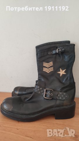 Ботуши. Естествена кожа. 40