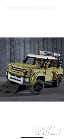 Конструктор тип Lego technic Land rover defender 42110, снимка 2 - Други игри - 51829264