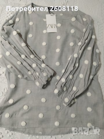 НОВА ZARA елегантна дамска блуза – размер М 