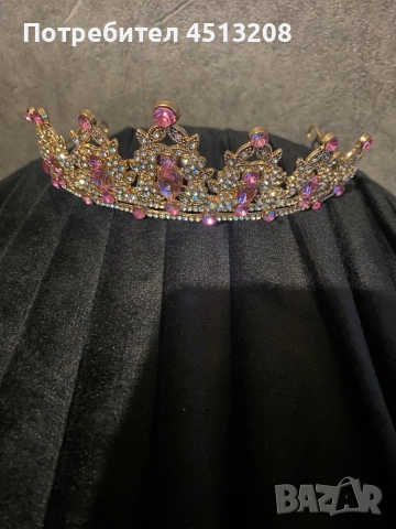 Булчинска тиара, снимка 2 - Сватбени аксесоари - 52578903