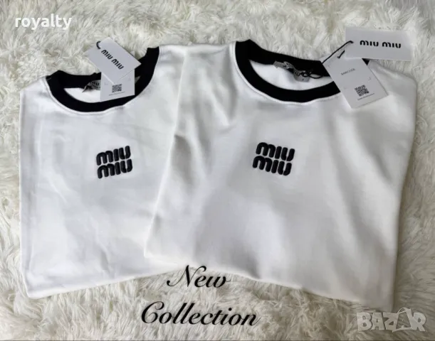 Дамски тениски Miu Miu, снимка 2 - Тениски - 50413866