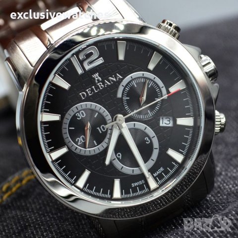 Delbana Lucerne II Chrono - SWISS MADE, снимка 7 - Мъжки - 33049359