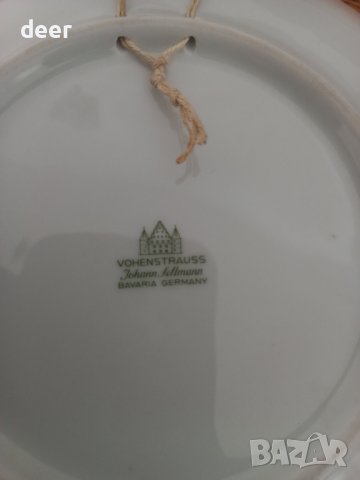 Немска порцеланова чиния за стена, снимка 3 - Декорация за дома - 42986545