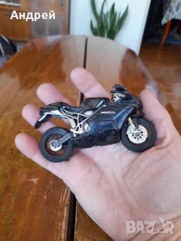 Стара играчка мотоциклет Ducati, снимка 3 - Колекции - 52470917