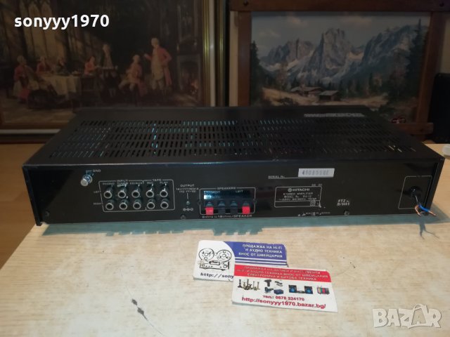 HITACHI HA-12 STEREO AMPLIFIER-MADE IN JAPAN 2112211036, снимка 16 - Ресийвъри, усилватели, смесителни пултове - 35206182