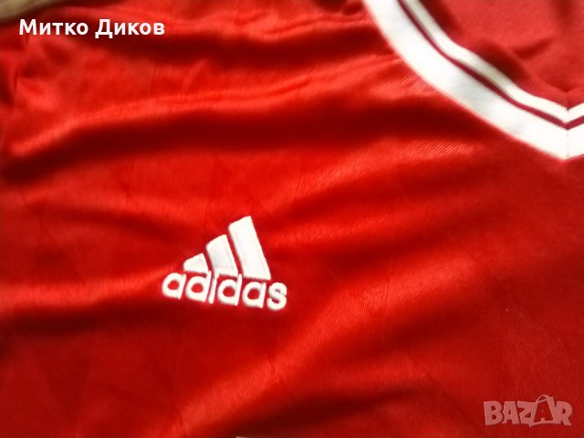 Байерн Мюнхен тениска 2013-14 Адидас №6 Тиаго игрална с бадж размер ХХХЛ, снимка 4 - Футбол - 28751092