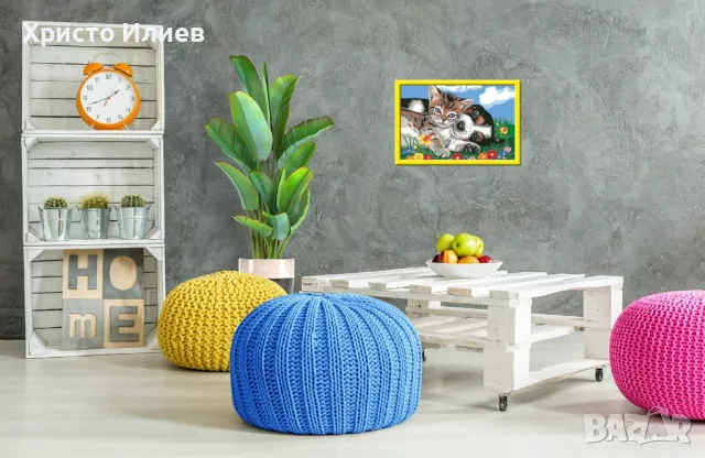 Комплект за рисуване по номера Ravensburger CreArt 31х21см - Красиво приятелство, снимка 5 - Други - 47659782