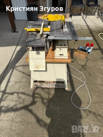 Дървообработваща машина, снимка 4 - Циркуляри - 51333605