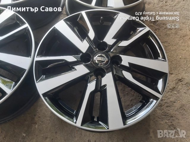 4 броя алуминиеви джанти за Nissan Micra 16, снимка 9 - Гуми и джанти - 51998209