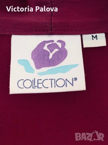 Луксозен дълъг копринен халат COLLECTION , снимка 7 - Други - 43492820