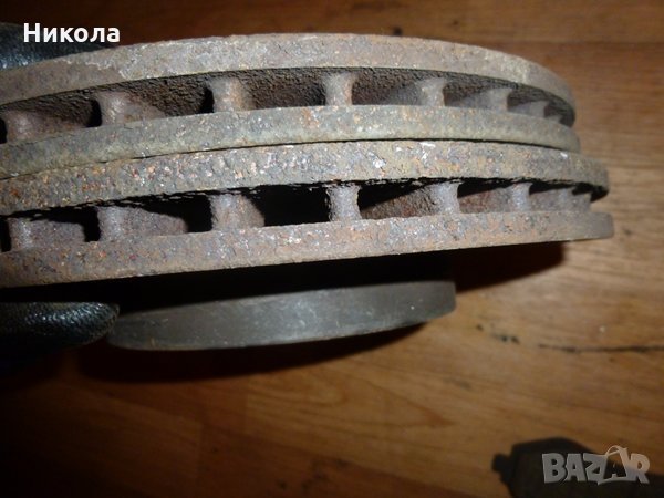 Предни дискове с накладки Шевролет Авео 1.2 , снимка 6 - Части - 27808620