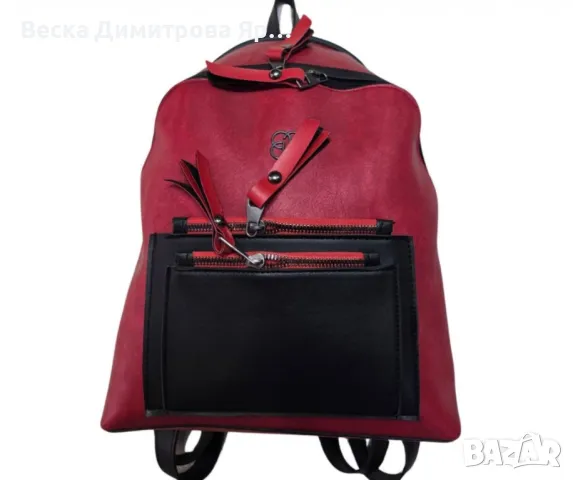 Дамска ежедневна кожена раница за всяка визия