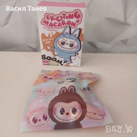 лабубу мистериозна кутия с ключодържател изненада 