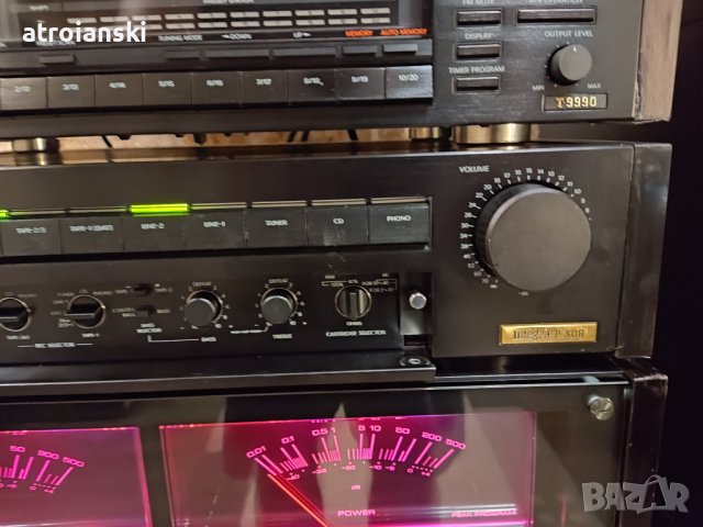 Onkyo T-9990 (tuner), Оnkyo Р-308 (preamplifier), Оnkyo М-509 (power amplifier), снимка 6 - Декове - 37022900