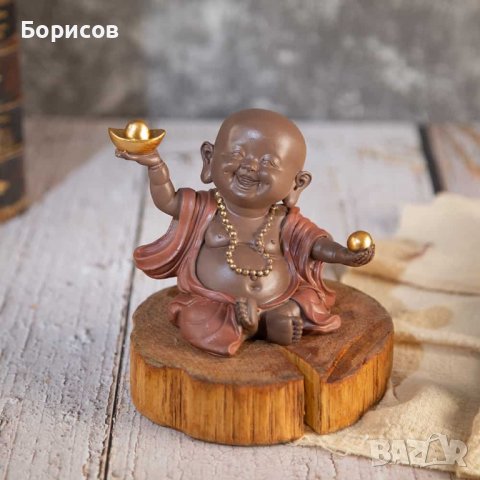 Статуетка  Будист Фигура Буда, снимка 3 - Декорация за дома - 40107716