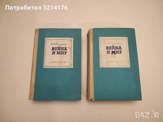 Война и мир. Том 1-2 - Лев Толстой, снимка 6 - Художествена литература - 46754722