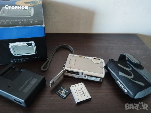 Подводна камера OLYMPUS Stylus 725 SW 7.1 MP Waterproof  , снимка 9 - Фотоапарати - 47299509