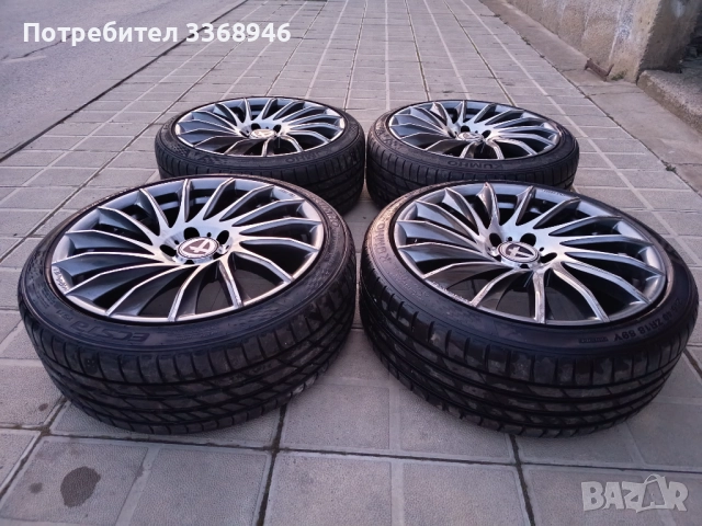 Джанти Tomason TN16 18" 5x110 с чисто нови гуми 215/40/18, снимка 9 - Гуми и джанти - 52957081