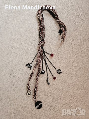 Дамско колие, медальон, бохо стил, синджир, висулка,  пръстен , снимка 5 - Колиета, медальони, синджири - 44842149