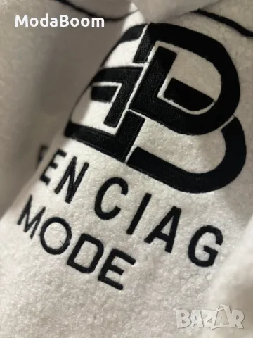 Balenciaga бяло дамско палто , снимка 8 - Палта, манта - 48428026