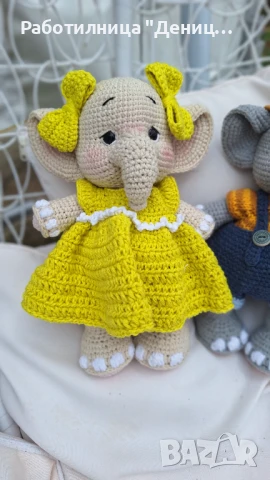 Слончета , снимка 3 - Плюшени играчки - 50885227