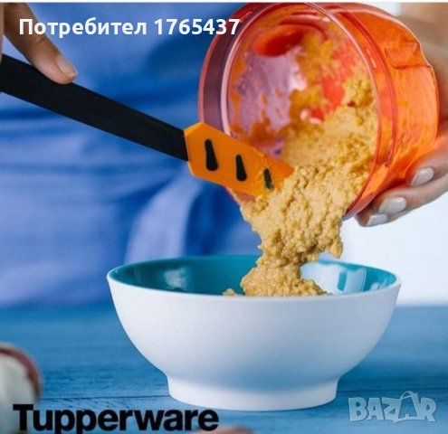 Тясна силиконова шпатула Tupperware , снимка 5 - Други - 43545860