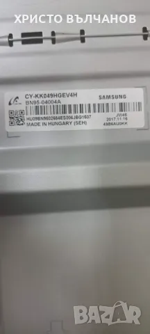 телевизор samsung ue 49mu6472u на части, снимка 3 - Части и Платки - 48866528
