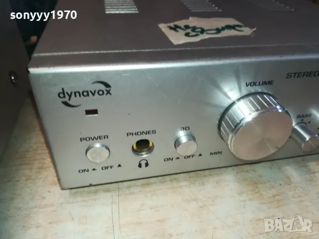 DYNAVOX X2-ДВА СТЕРЕО УСИЛВАТЕЛА ЗА 85ЛВ 0511240820, снимка 7 - Ресийвъри, усилватели, смесителни пултове - 47844614