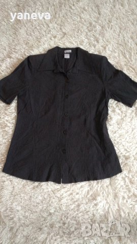 ✌➡ "Катина" черна риза , снимка 6 - Ризи - 27062143