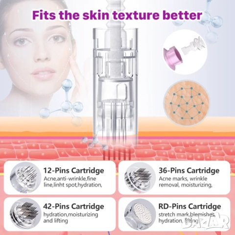 Безжичен дермапен Dr. Pen Ultima M7 иглена мезотерапия, микронийдълинг, снимка 4 - Козметични уреди - 52033861