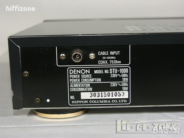 ТУНЕР   Denon dtu-1000 , снимка 6 - Ресийвъри, усилватели, смесителни пултове - 34703757