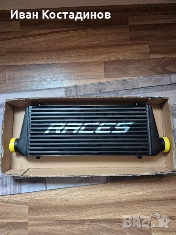 Интеркулер FMIC универсал 550 x 230 x 65 мм вход / изход 63mm - Black 