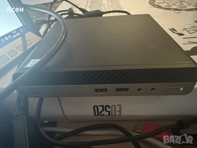 Настолен мини компютър HP ProDesk 400 G3 Intel Core i5-7500T, снимка 7 - Части за лаптопи - 40570275