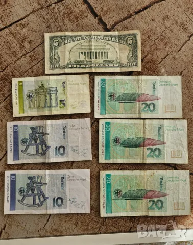 Марки и долари, снимка 2 - Нумизматика и бонистика - 48085011