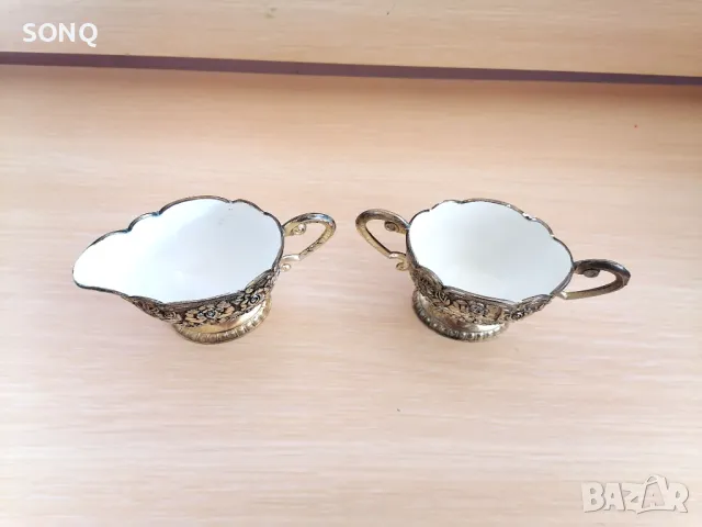 Страхотни Стари Посребрени Съдчета, снимка 2 - Други ценни предмети - 49522847