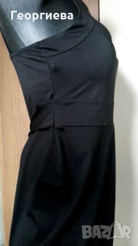 Черна рокля Amisu 🍀👗S,M 👗🍀 арт.466, снимка 7 - Рокли - 27103227