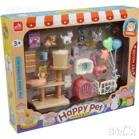 Комплект фигурки с котки 