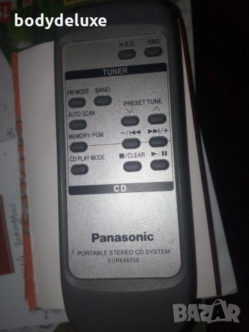 Panasonic EUR648258 дистанционно