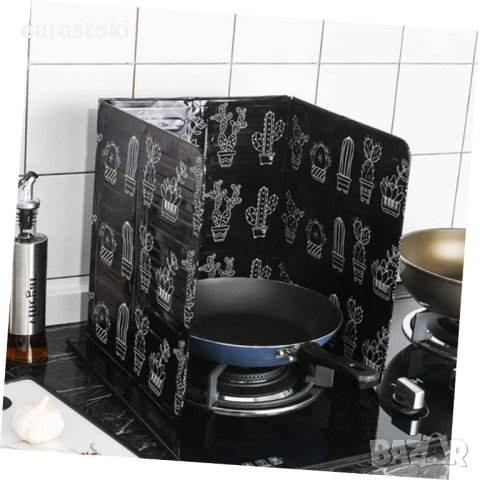 Cabilock, Протектори за готварска печка при пържене 2 броя, предпазител против пръски, екран за готв