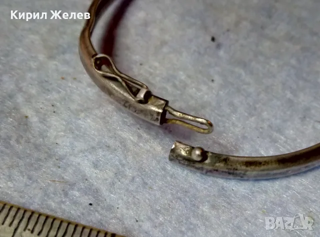 СТАРИННА РЕТРО АРТ СРЕБЪРНА ГРИВНА СРЕБРО ВИСОКА ПРОБА МАЙСТОРСКА РЪЧНА ИЗРАБОТКА 42274, снимка 7 - Антикварни и старинни предмети - 48492938