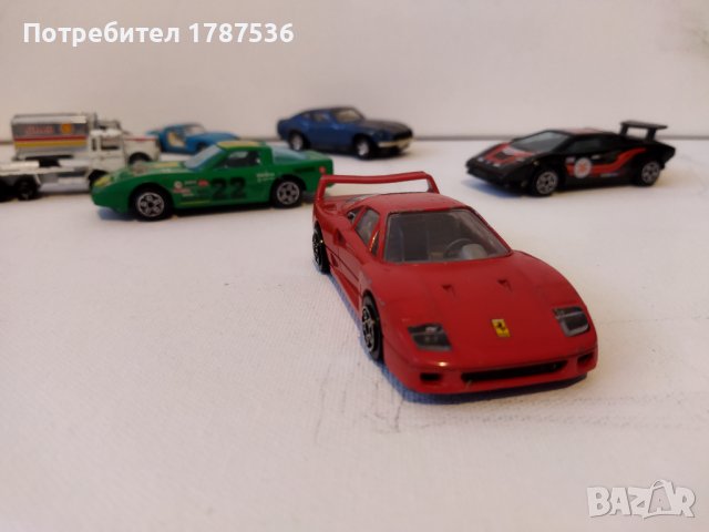 Bburago Ferrari F40 1/43 Italy Vintage Toy Car Diecast AF626, снимка 5 - Колекции - 39383179