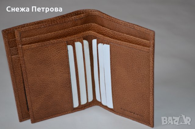 Piquadro Pulse Plus луксозен вертикален портфейл, снимка 8 - Портфейли, портмонета - 26256267