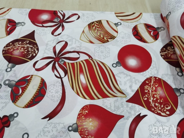 коледни покривки , снимка 13 - Покривки за маси - 52111462