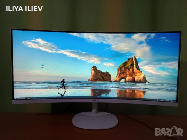 Нов Монитор MSI 34 инча, снимка 2 - Монитори - 52655134