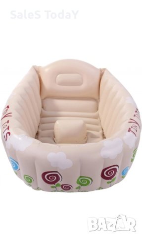 Надуваема вана/ корито за деца, 91х61х29см, снимка 6 - За банята - 39685304