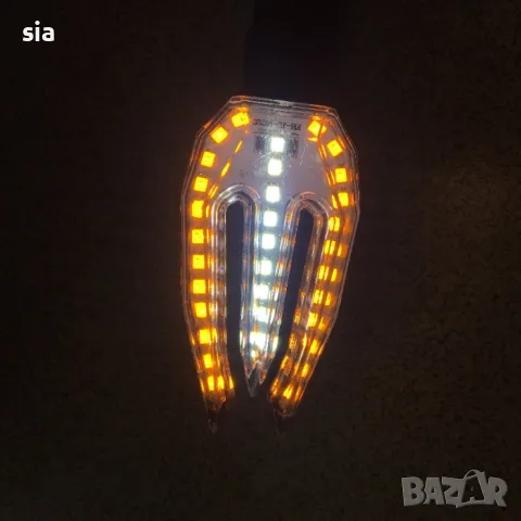 Мигачи за мотопеди, мотоциклети, атв,2бр, 2 светлини, снимка 6 - Аксесоари и консумативи - 49052956