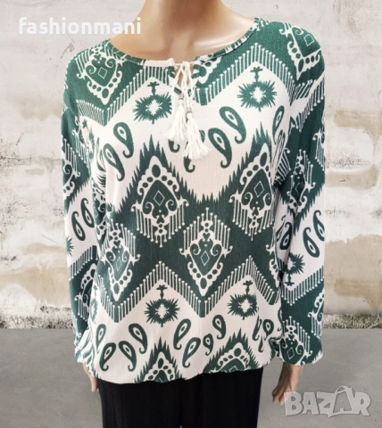 Елегантни блузи с ластик 4 цвята- код 1273, снимка 4 - Туники - 51888940