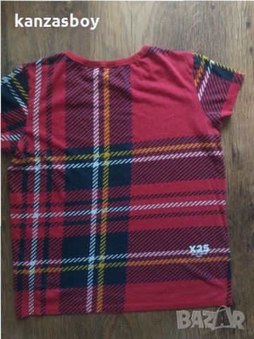 g-star royal tartan print straight rt wmn - страхотна дамска тениска, снимка 9 - Тениски - 32750839