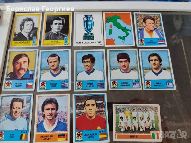 Стикери panini europa 1980 г 24 броя, снимка 2 - Колекции - 53493996